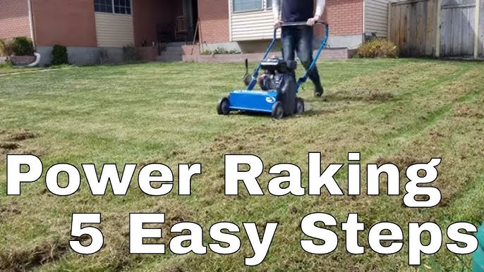 What is power raking and how to do it right in 5 steps