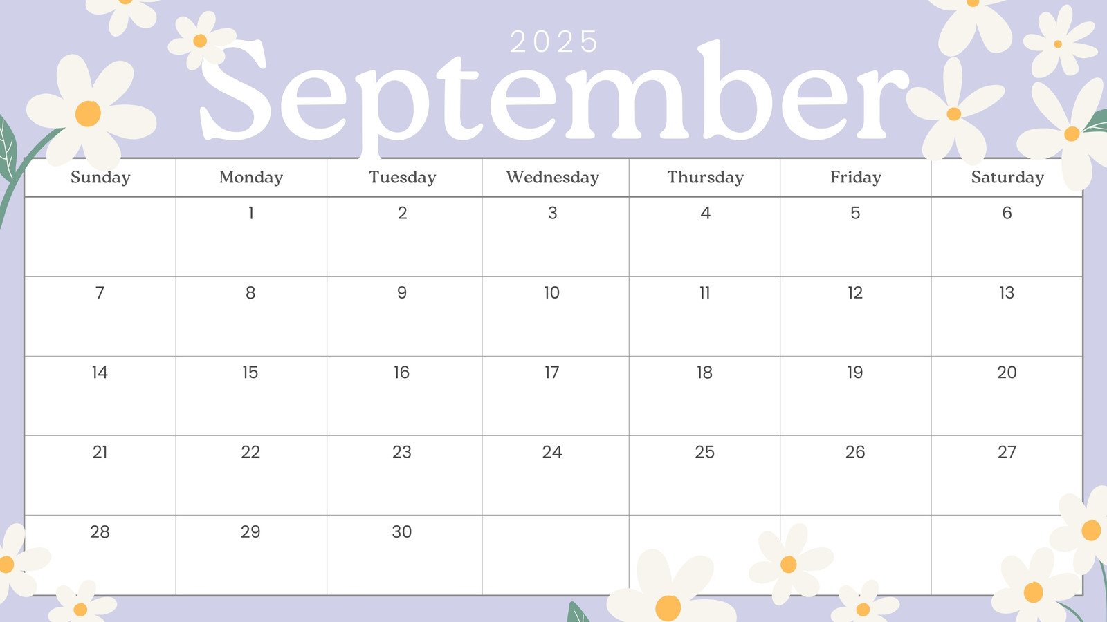 Calendario Settembre 2025 Printable Free Download Your Monthly Planner