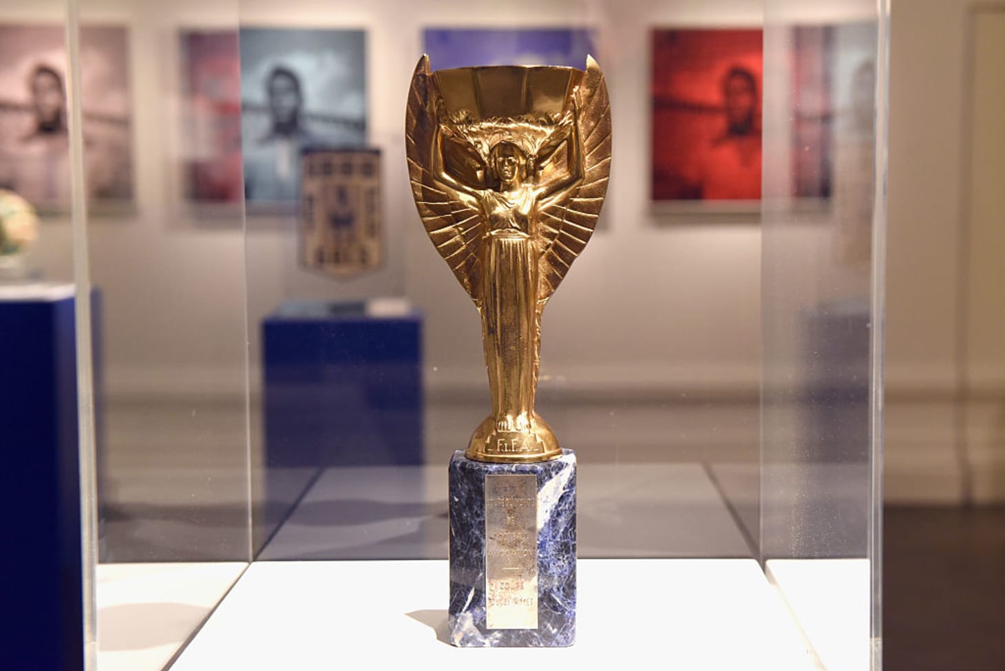 World Cup soccer trophy history from Jules Rimet to the current design