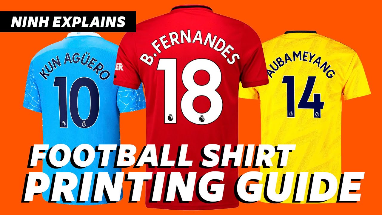 Printing personalized soccer shirts? Easy methods for beginners!