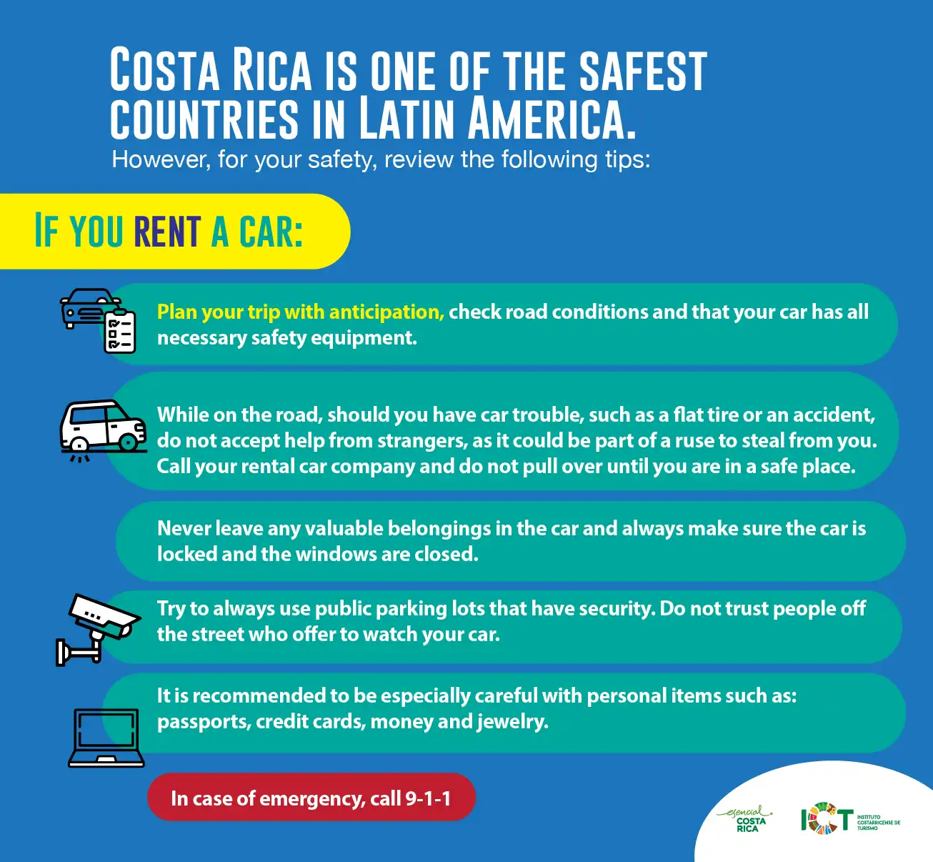 costa rica safety tips important advice for travelers