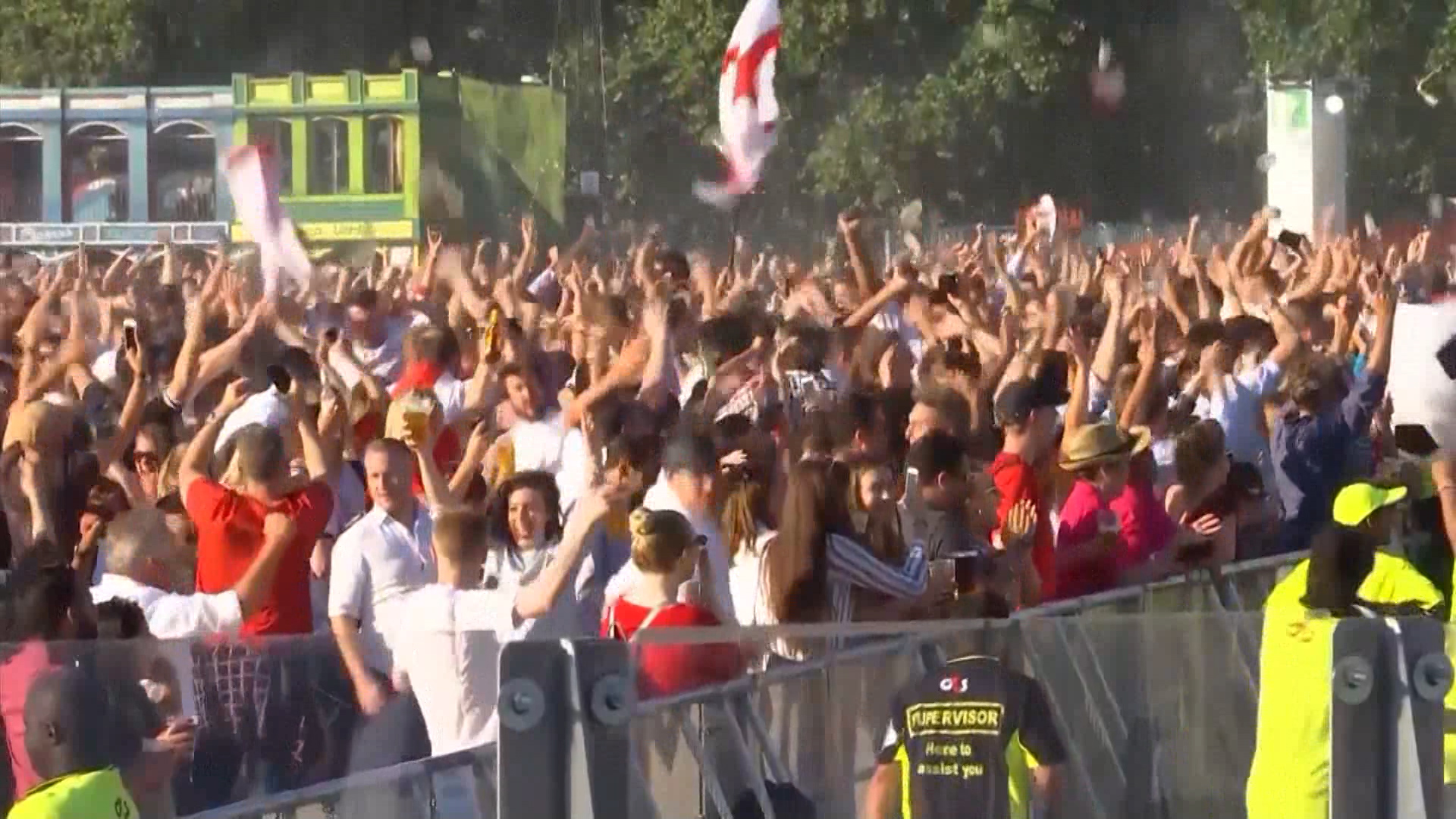 How to find gif of england fans celebrating world cup victory online