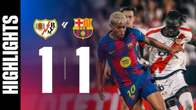 Rayo Vallecano vs FC Barcelona Timeline: How the Match Unfolded Minute by Minute