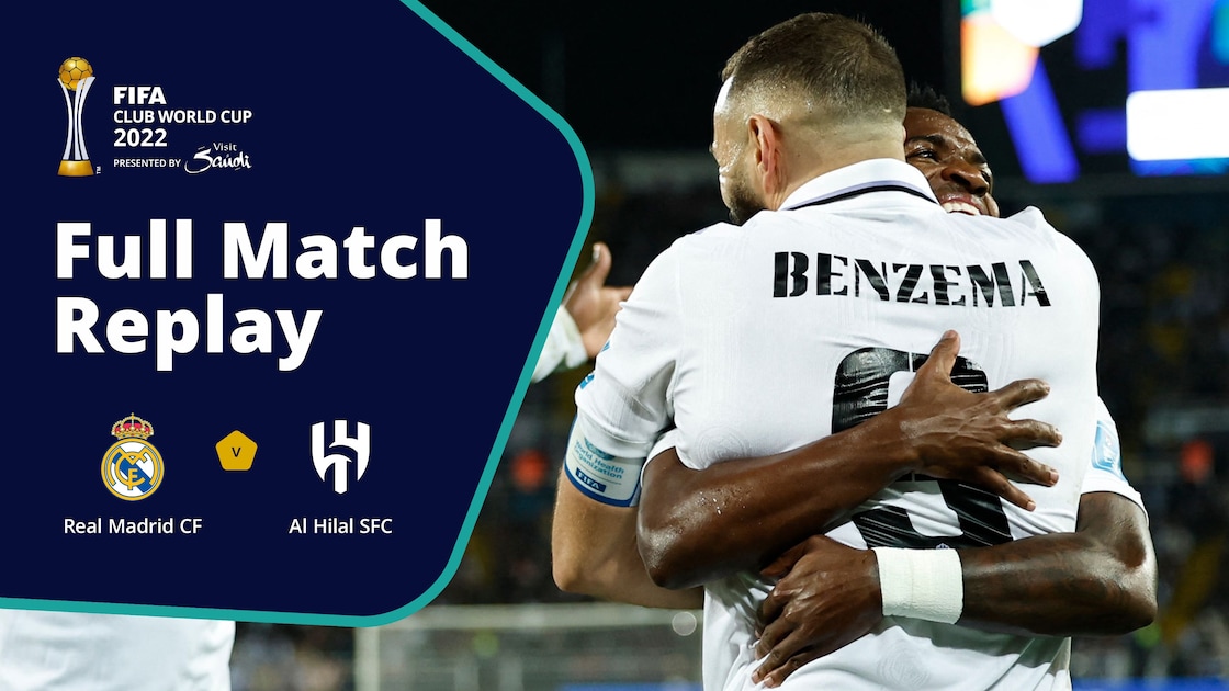 Where to watch Real Madrid vs Al Hilal FIFA Club Cup replay