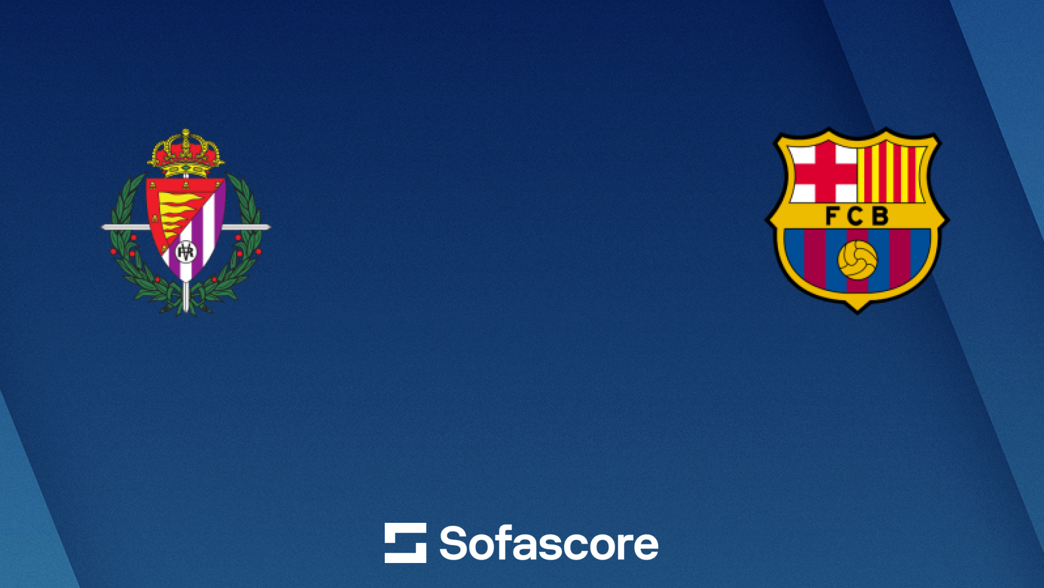 FC Barcelona vs Real Valladolid stats comparison head to head match data