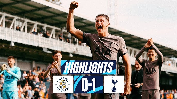 luton town f.c. vs tottenham timeline what fans remember see highlights recap