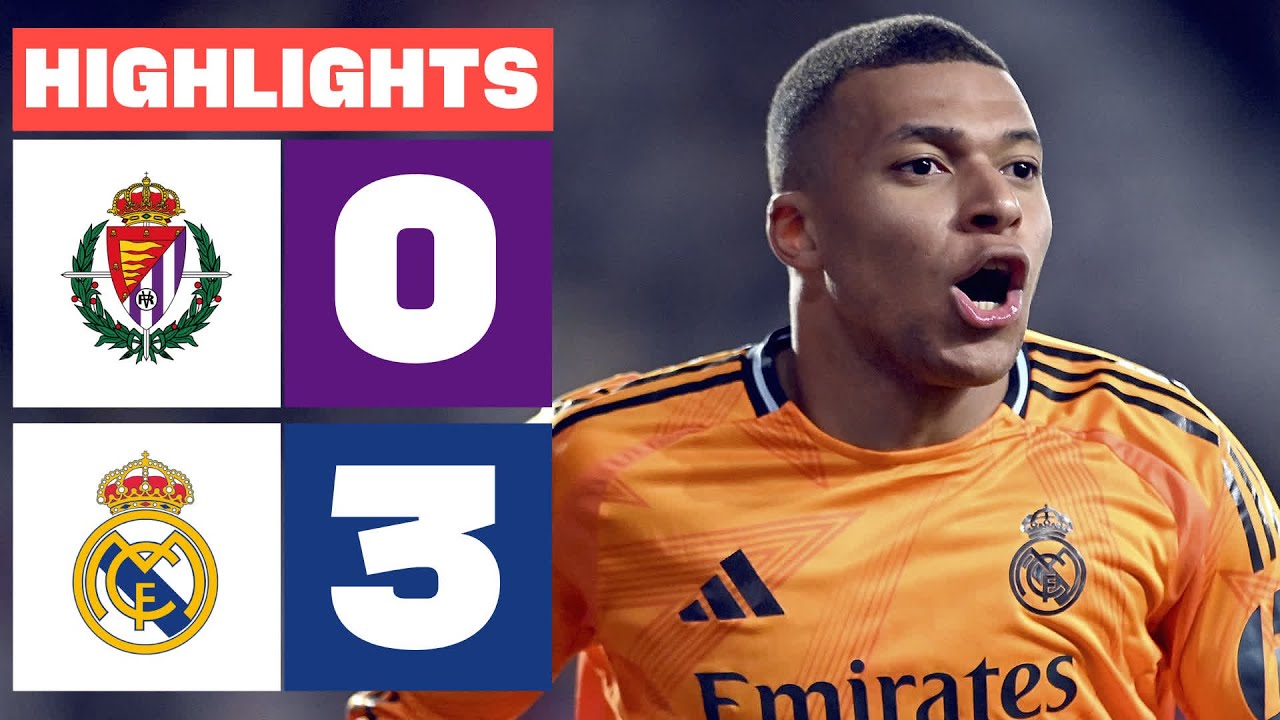 Real Madrid vs Real Valladolid stats check key numbers and match highlights