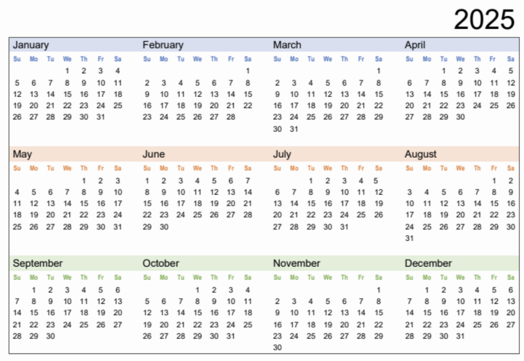 Why use a 2025 calendar with weeks? Discover key benefits explained fast!