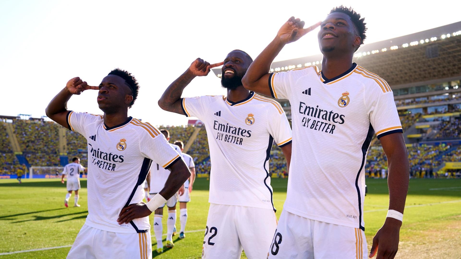 real madrid vs ud las palmas standings where they are in the table