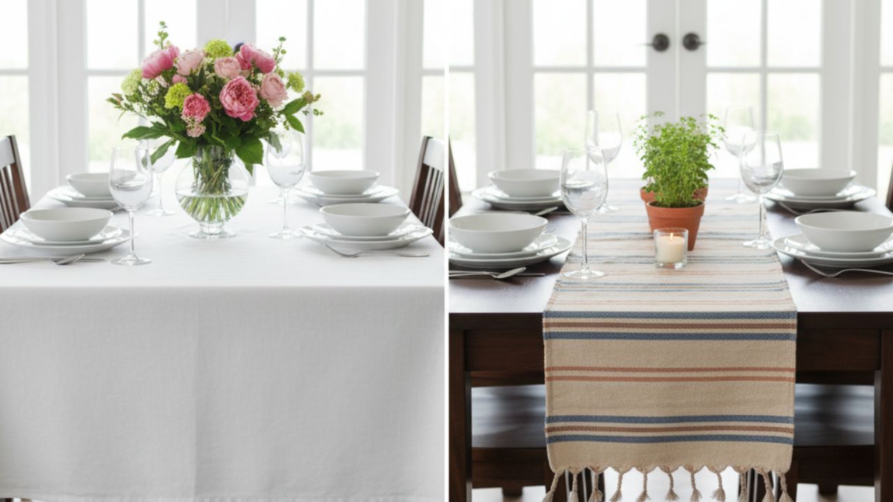 Table topper vs tablecloth which one is better for your needs