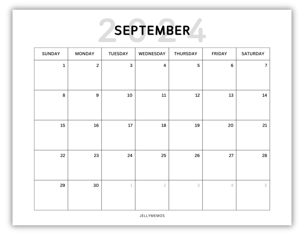 Calendario Septiembre templates find the best one for your needs