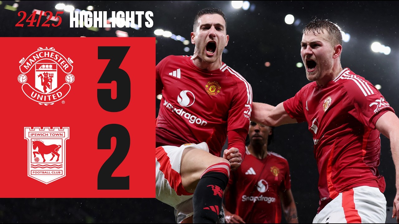 Man Utd F.C. vs Ipswich Town Match History Timeline Full Record Review