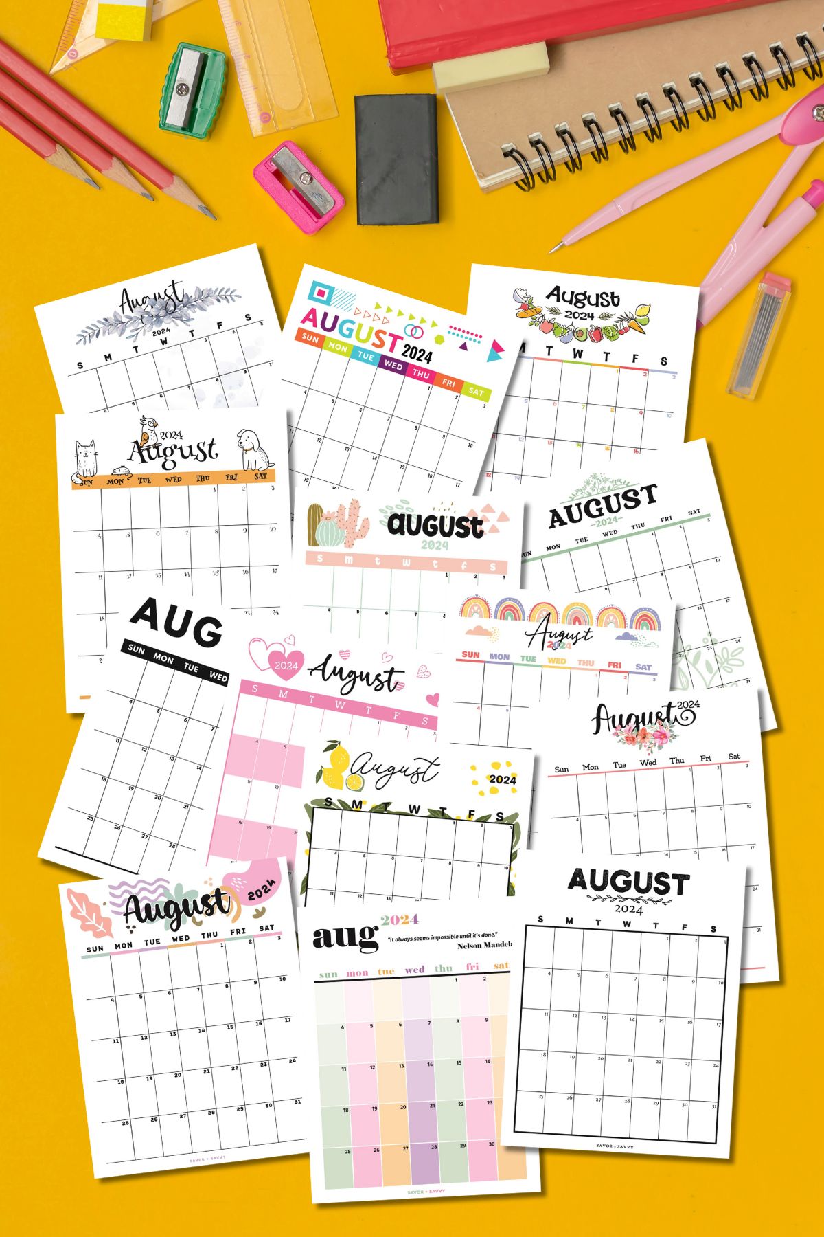 creating a custom agosto 2024 calendar easy step by step guide