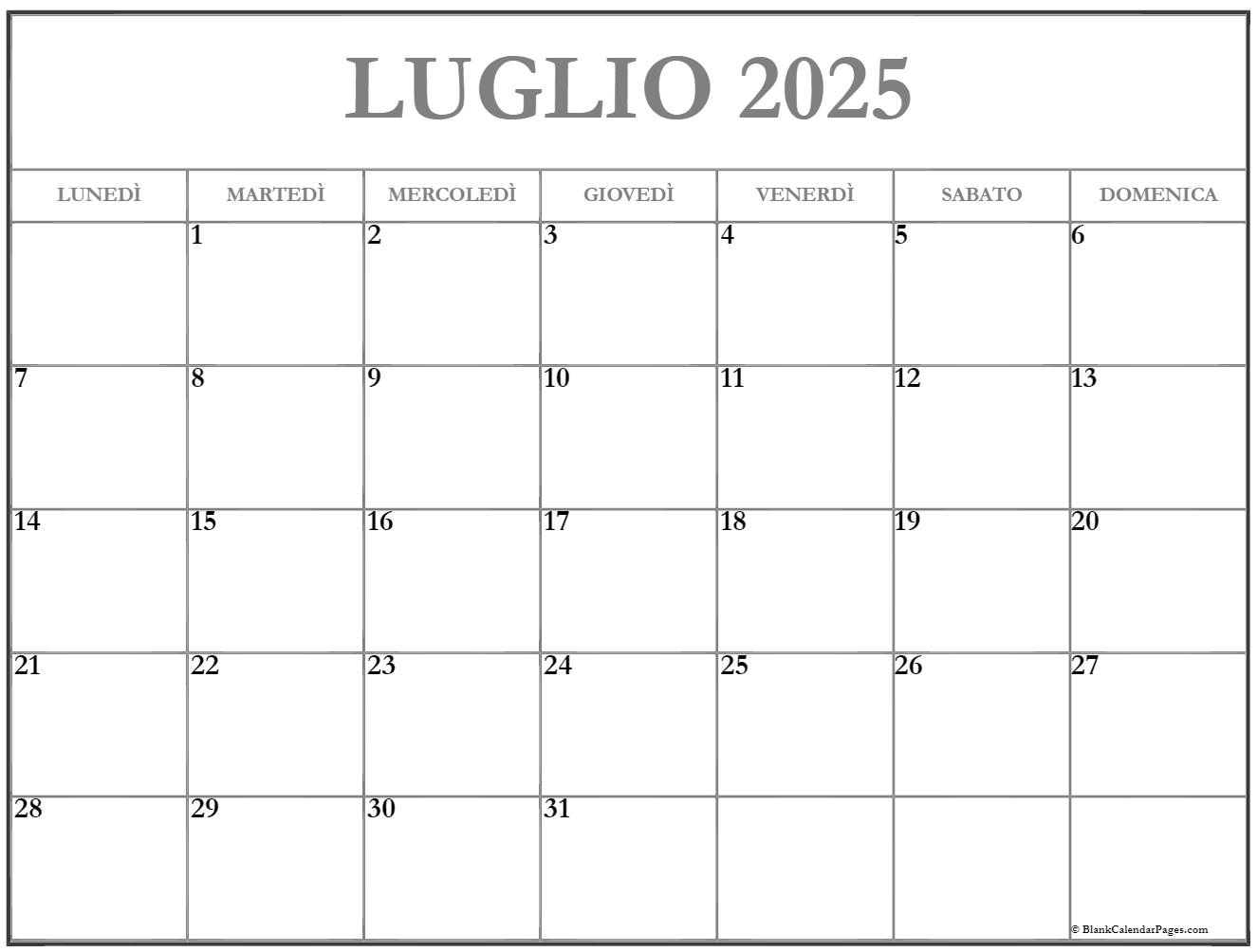 Where to find the best calendario luglio 2024 da stampare？ Grab yours now quickly!