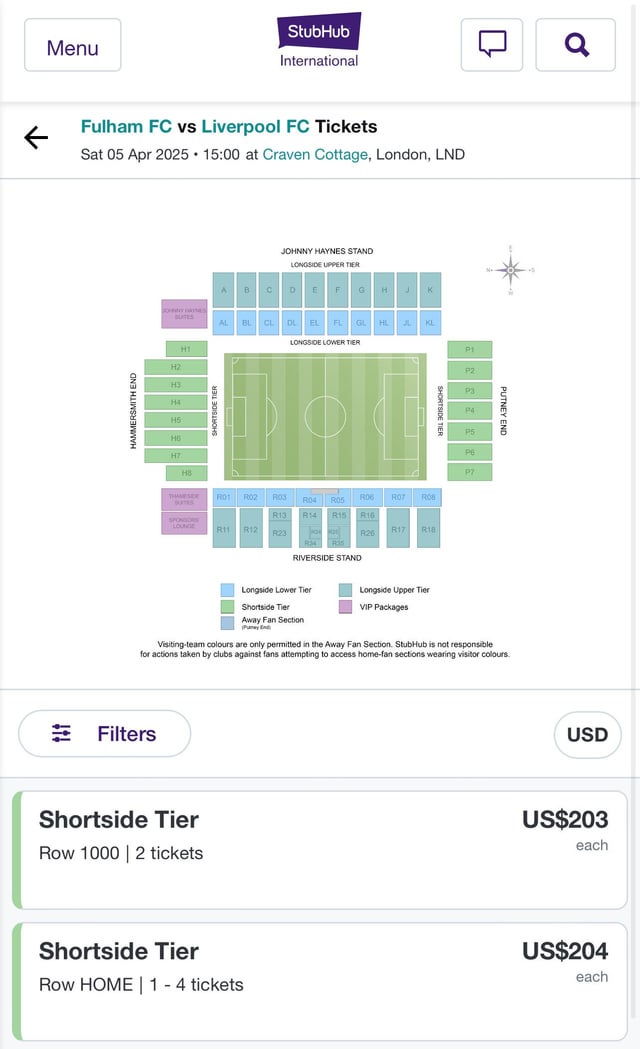 How to get cheap Fulham vs Liverpool tickets？ Tips from fans!