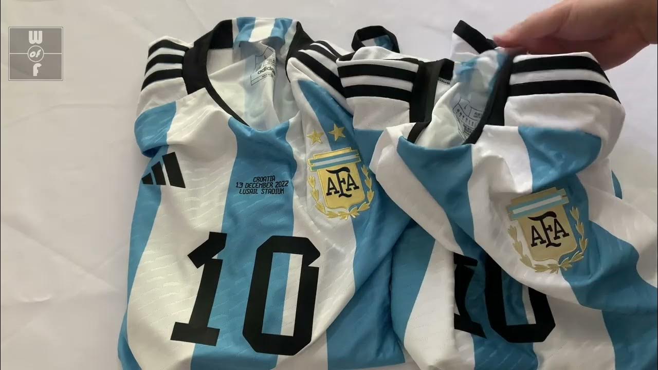 How to spot a fake argentina messi world cup jersey？ Learn the simple tricks!