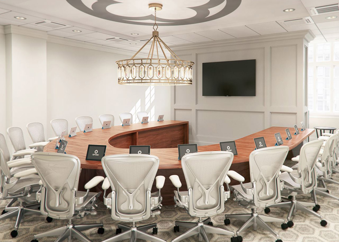 How to clean and maintain a round conference table？ Simple methods!