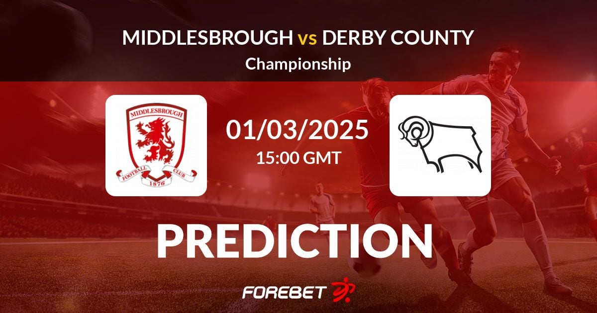 How important are Middlesbrough F.C. vs Derby County stats in predicting the outcome？