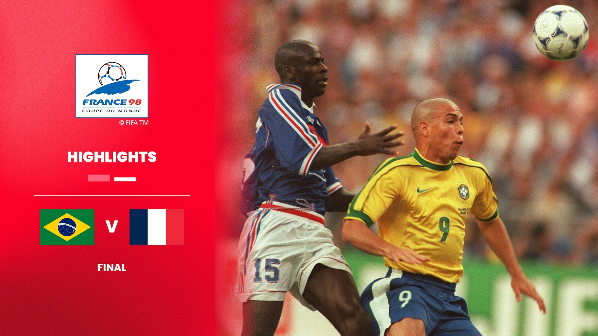 Official 1998 world cup schedule and final match details (France vs Brazil epic showdown!)