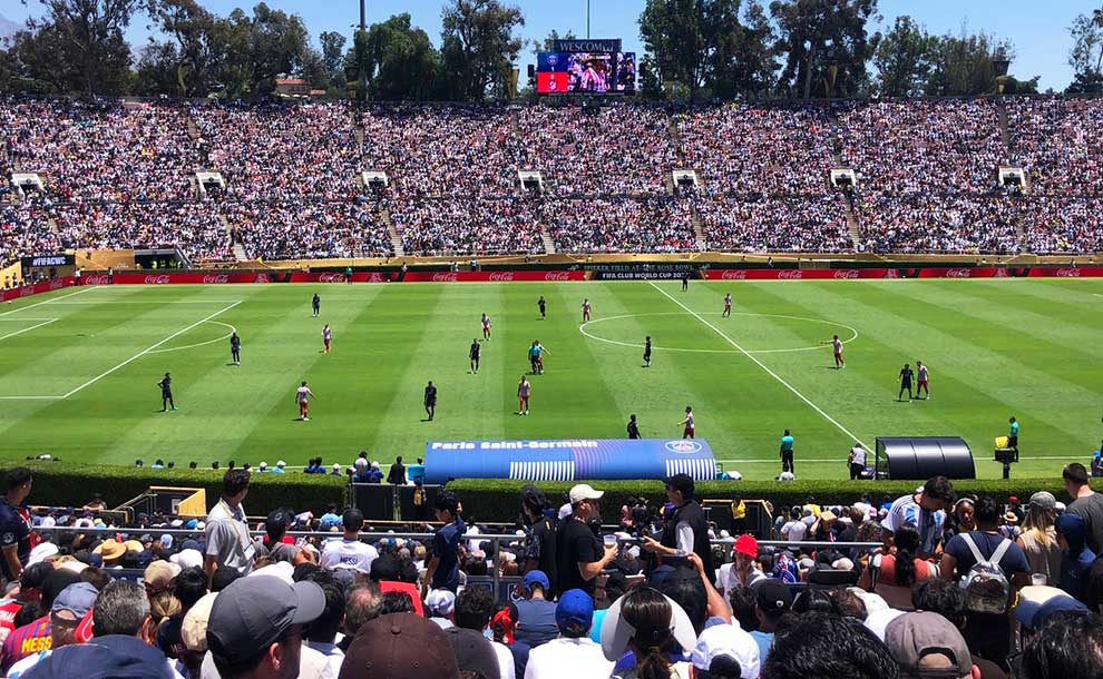 How can I watch the club world cup games at rose bowl live? (Best viewing spots and directions)