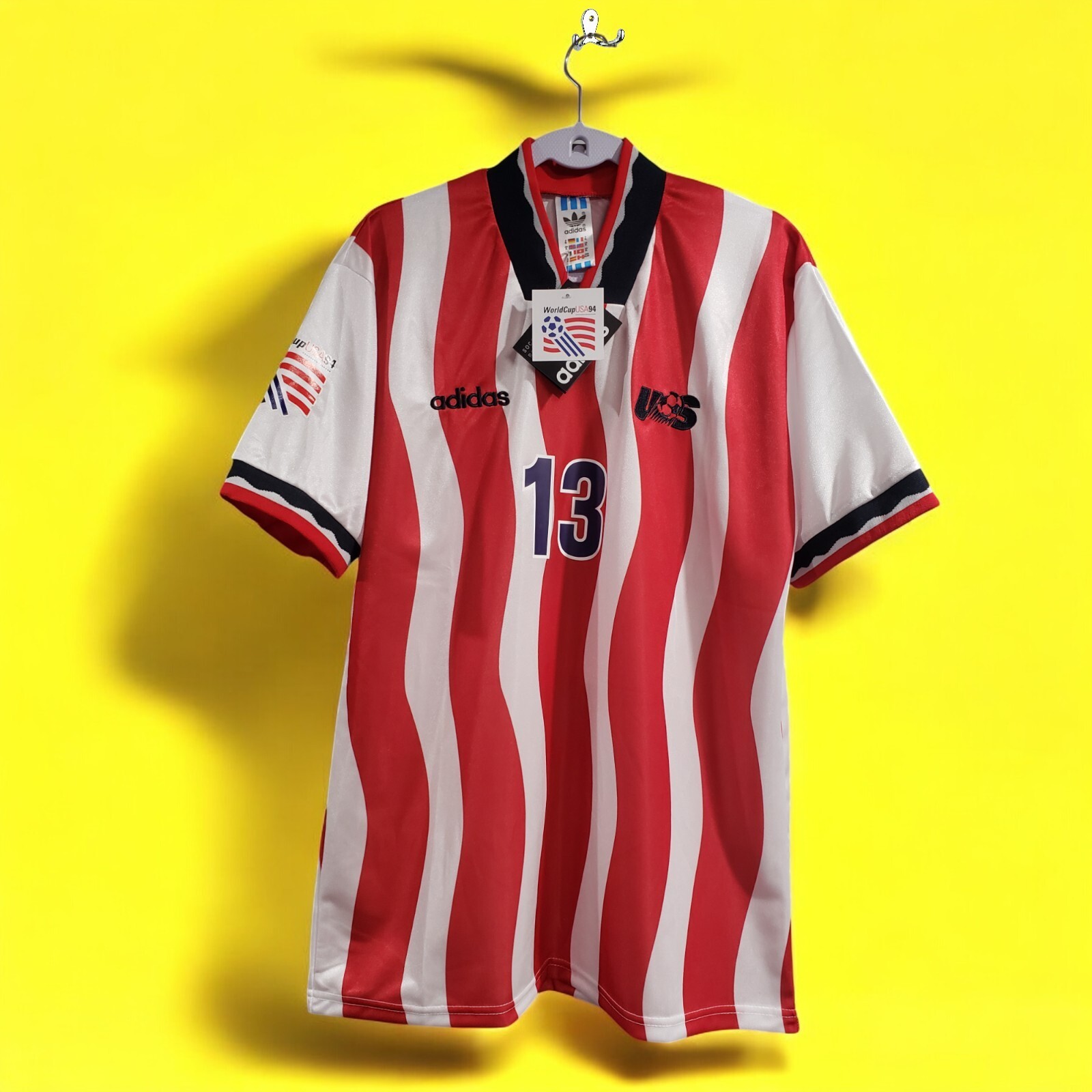 How much does an original 1994 us world cup jersey sell for? See current market price!