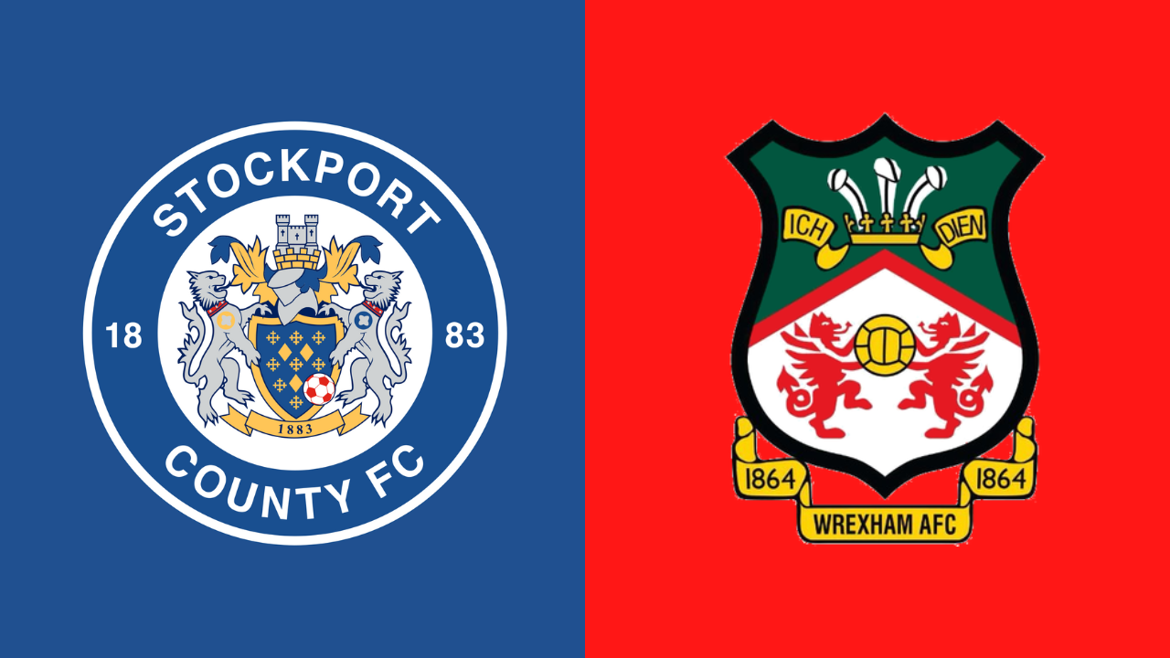 What do the standings of Wrexham A.F.C. vs Stockport County F.C. imply？