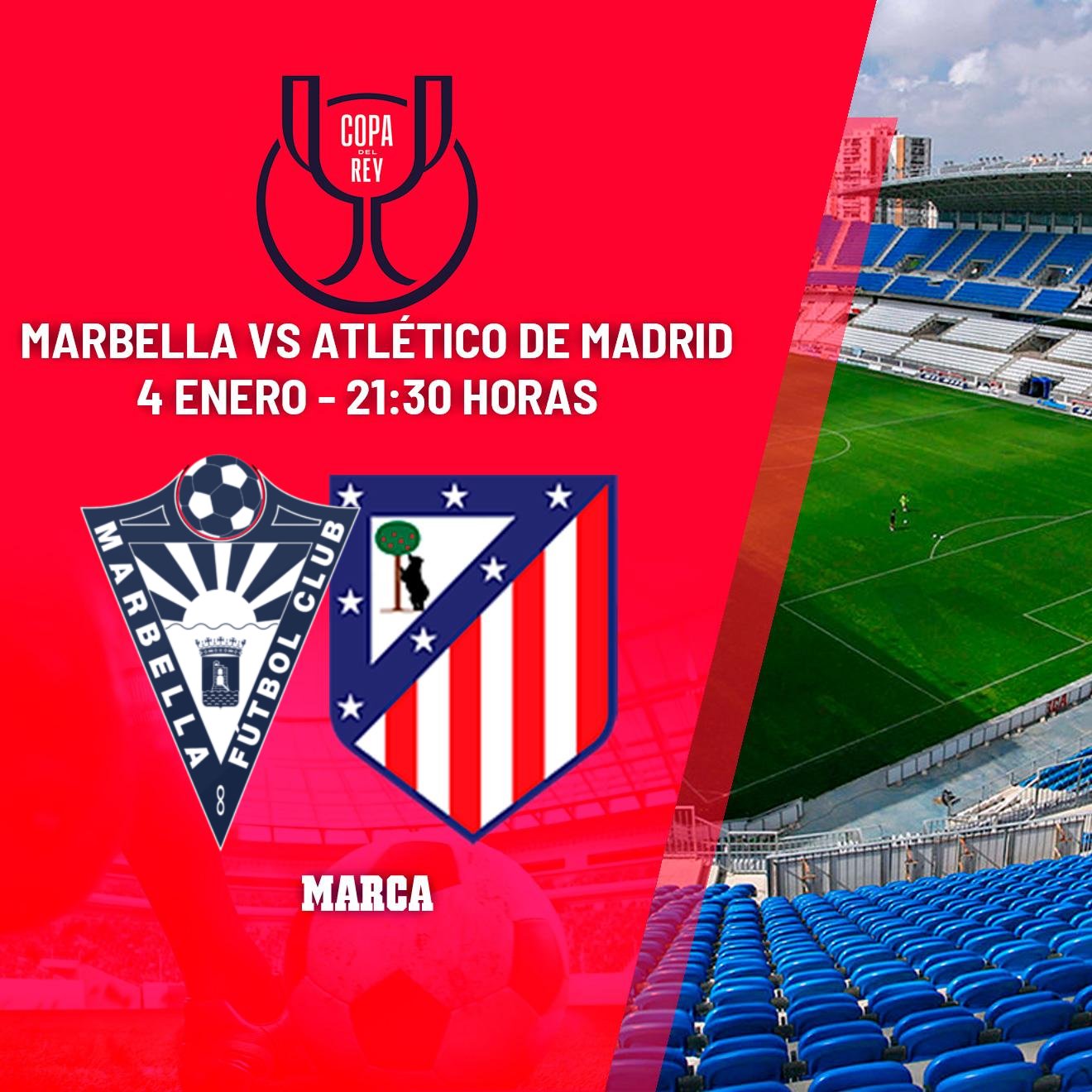 Where can I find the latest alineaciones de marbella fc contra atlético de madrid for the upcoming game？