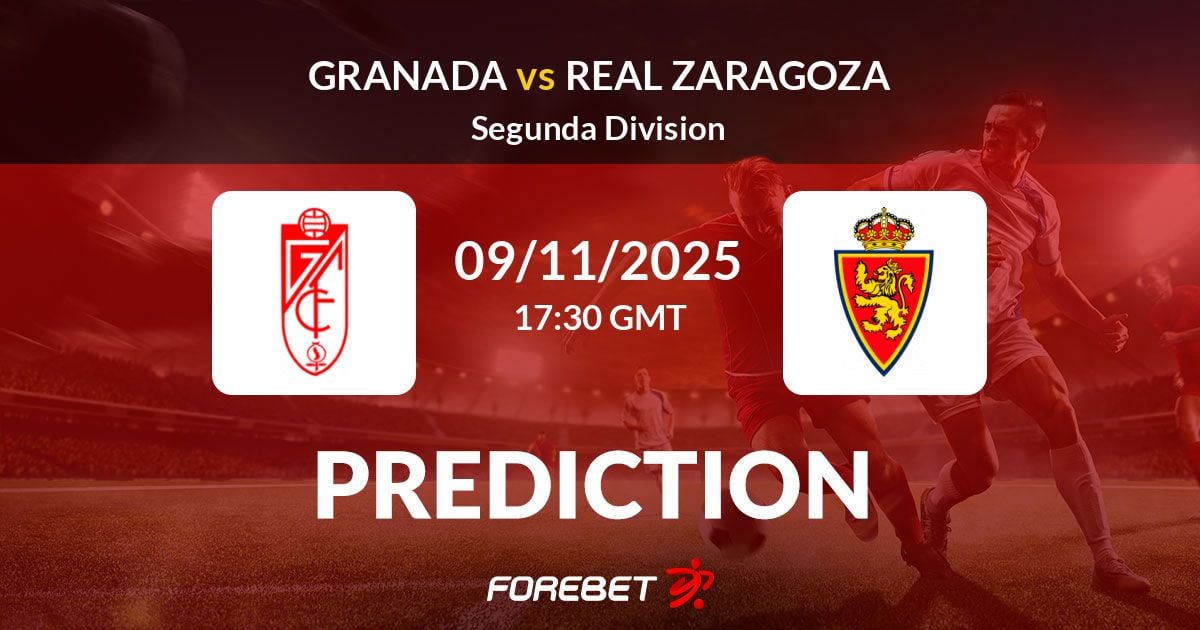 Can you predict from the cronología of Real Zaragoza vs Granada Club de Fútbol? Lets see!