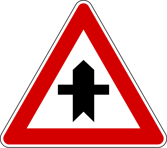 Where can you find segnali di diritto di precedenza? Check these sources!