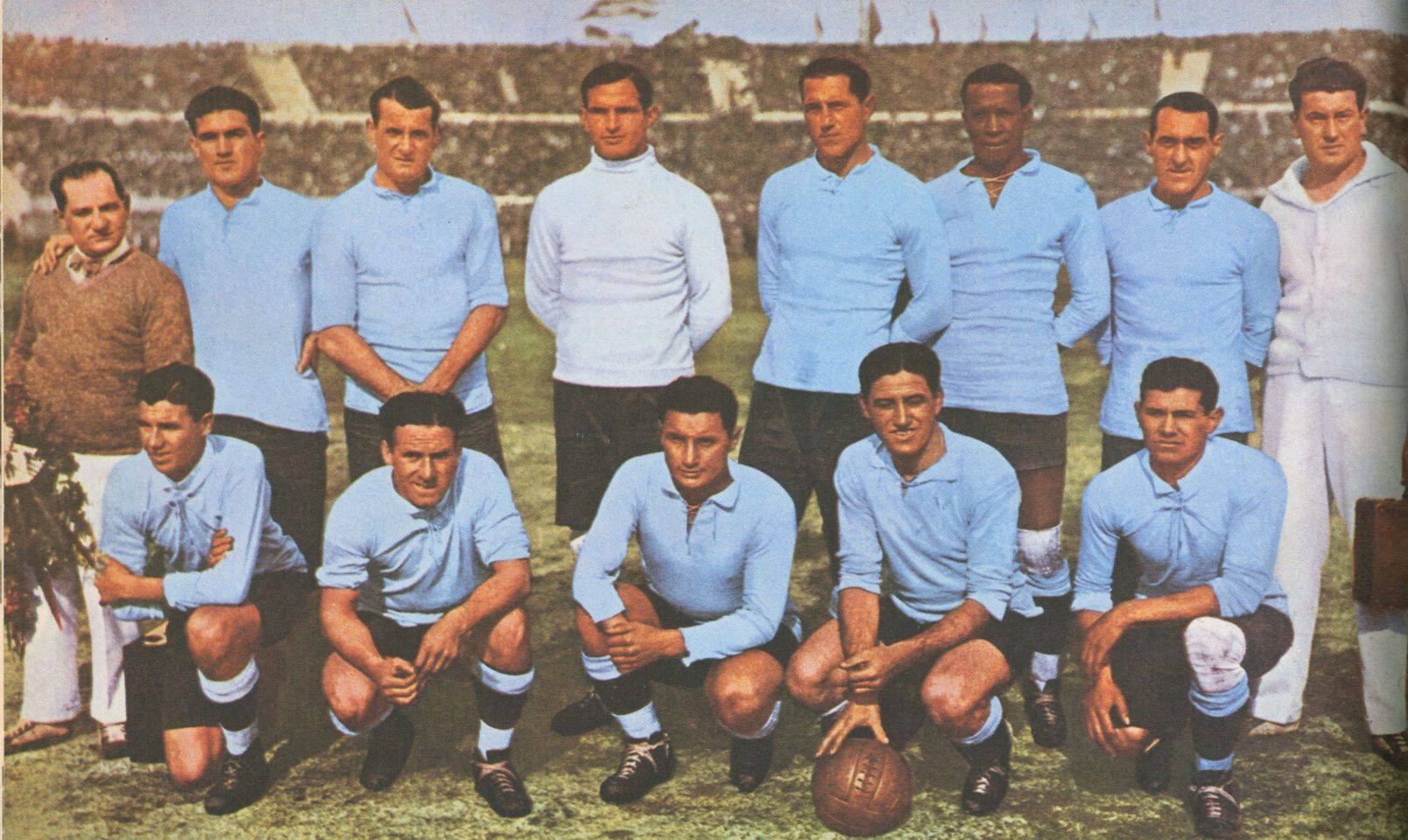 What teams participated in the 1930 fifa world cup uruguay？ Only these few nations showed up to compete!
