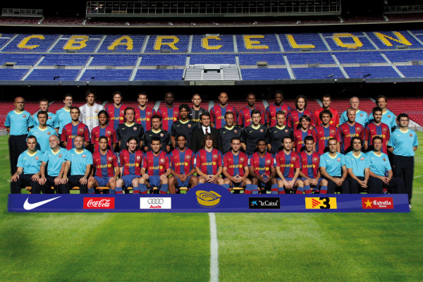 How did Barcelona perform during the tough 200708 La Liga challenge? They only managed to finish third!