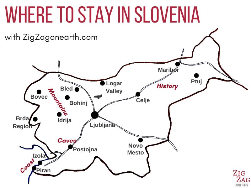 Where to stay in Euro Slovenia? Top 3 places recommended!