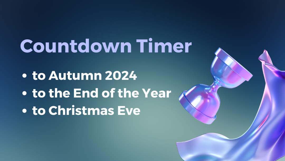 How many weeks left in this year? Lets count down together!