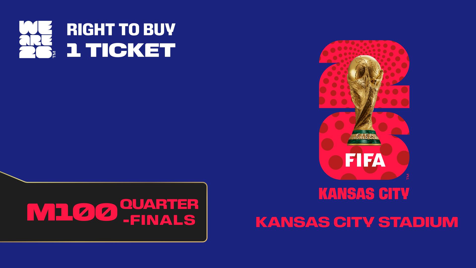 KC World Cup Tickets？ Find Great Deals!