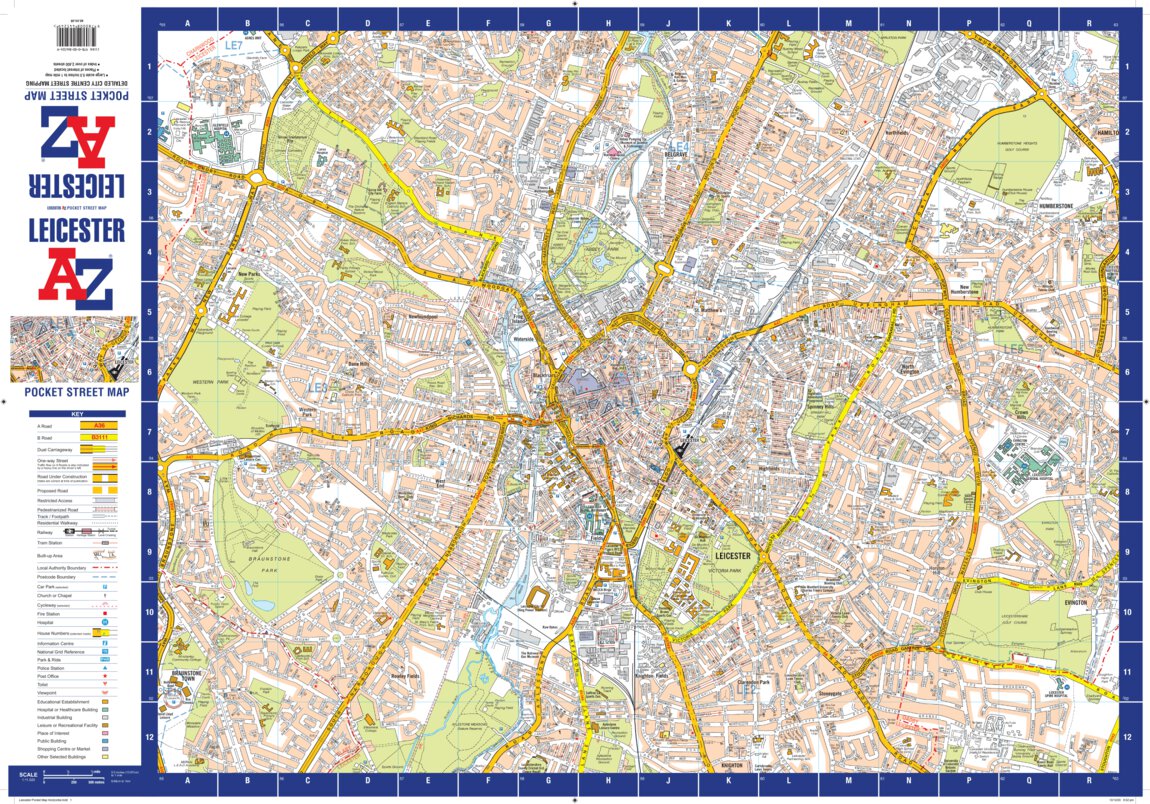 Which leicester city map is best? Comparison of different types!