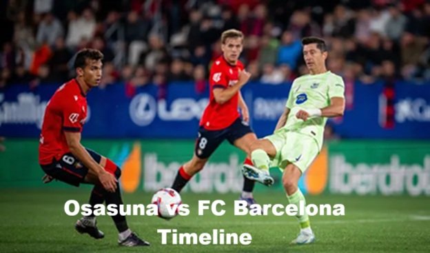 Whats the chronology of FC Barcelona vs Osasuna? Key moments revealed!