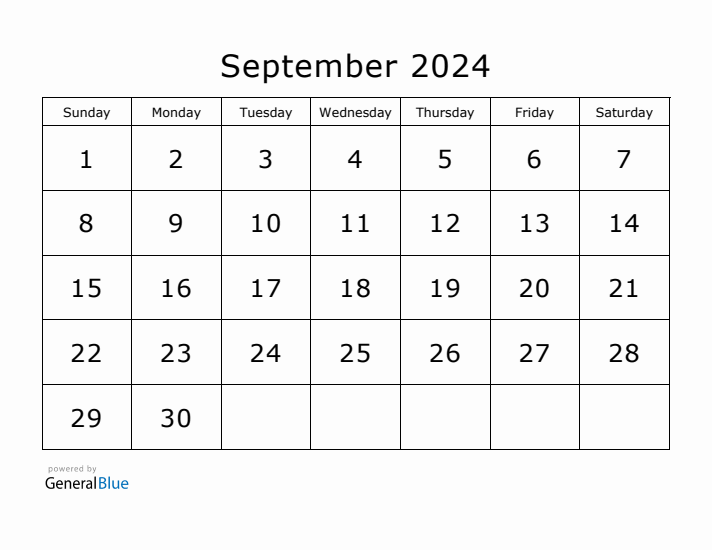 How to print September 2024 calendar? Follow these easy steps!