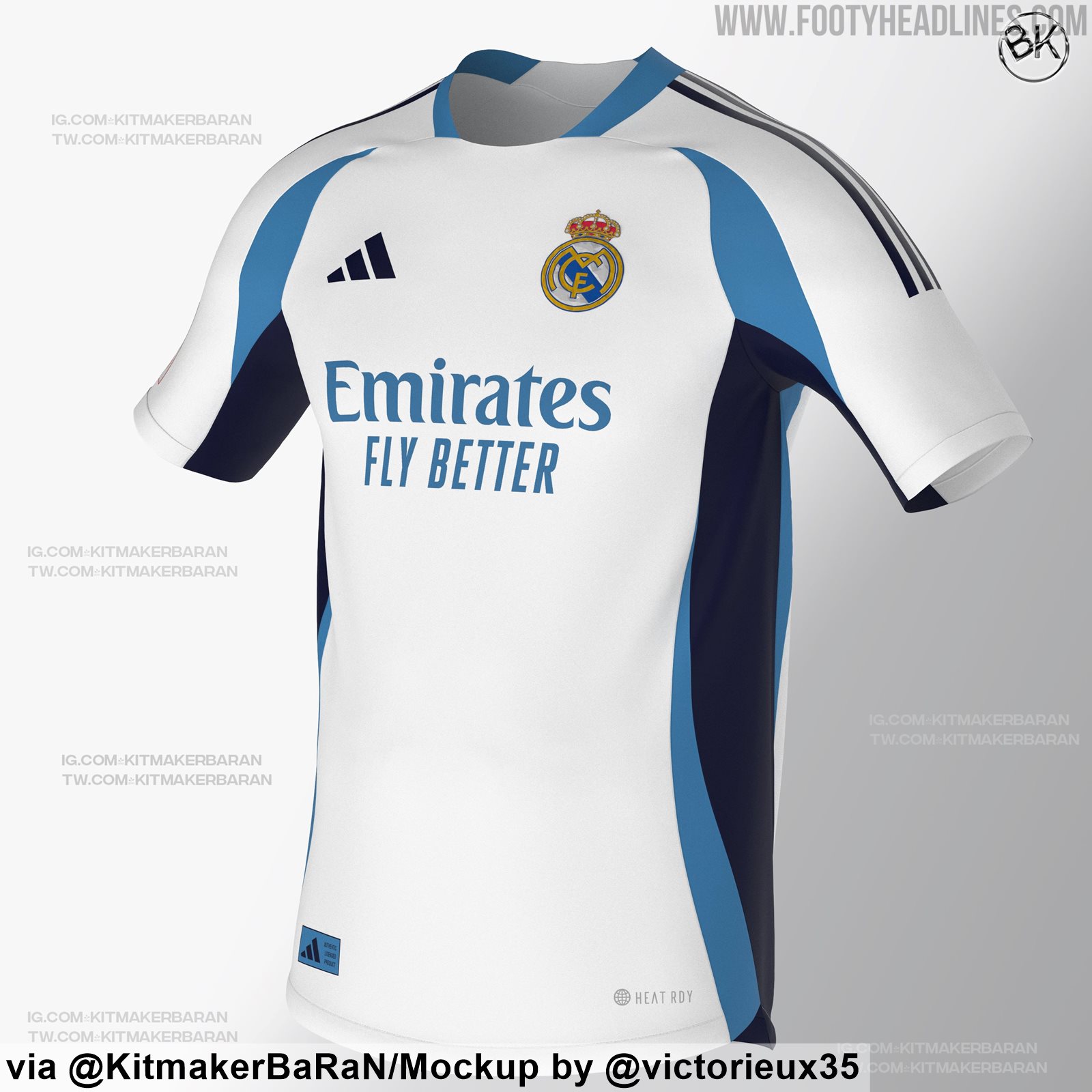See the leaked camiseta real madrid 24 25 design？ Home kit rumors confirmed today!
