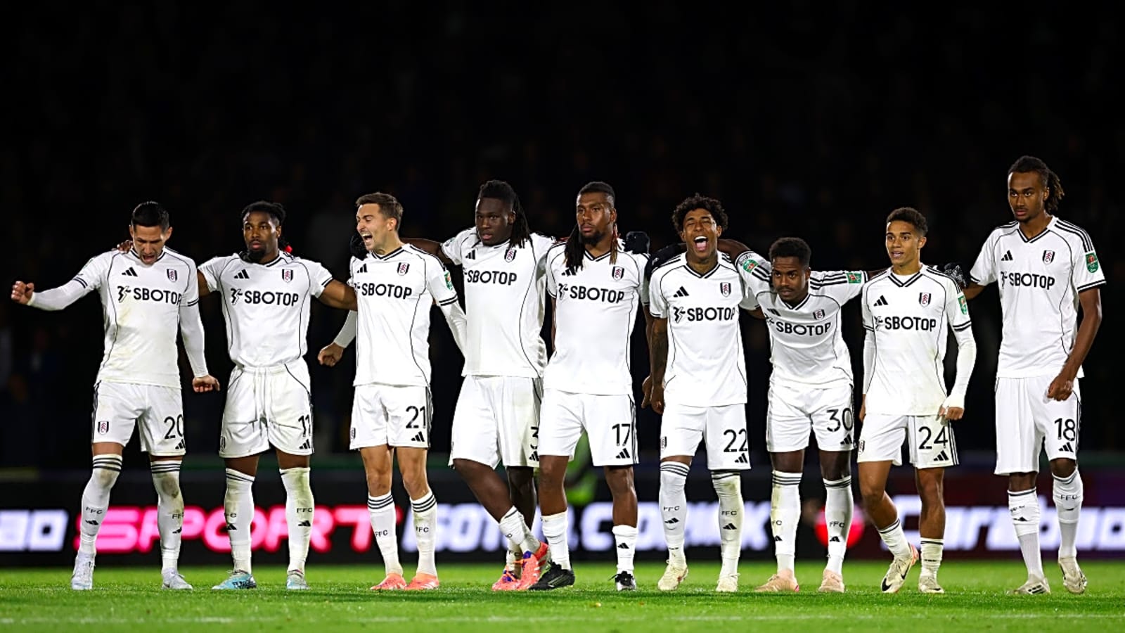 What are the best alineaciones de Fulham against Wolverhampton Wanderers Football Club?