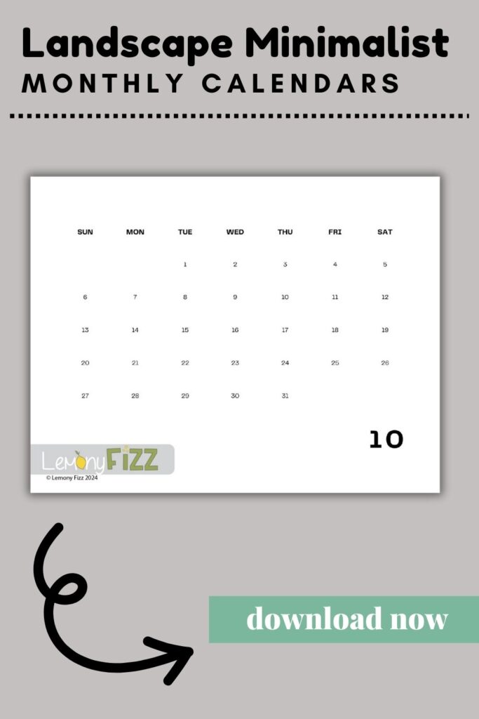 Tips for choosing the right calendario ottobre 2024 to print!