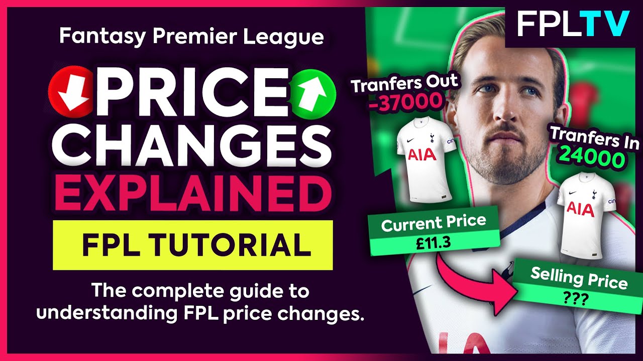 How Do FPL Player Price Changes Work？ Simple Explanation for Fantasy Football Beginners.