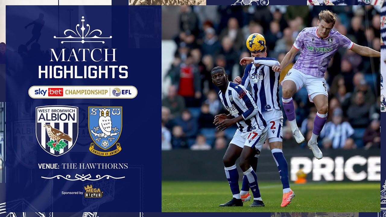 West Brom vs Sheffield Wednesday standings: Which team is leading currently?