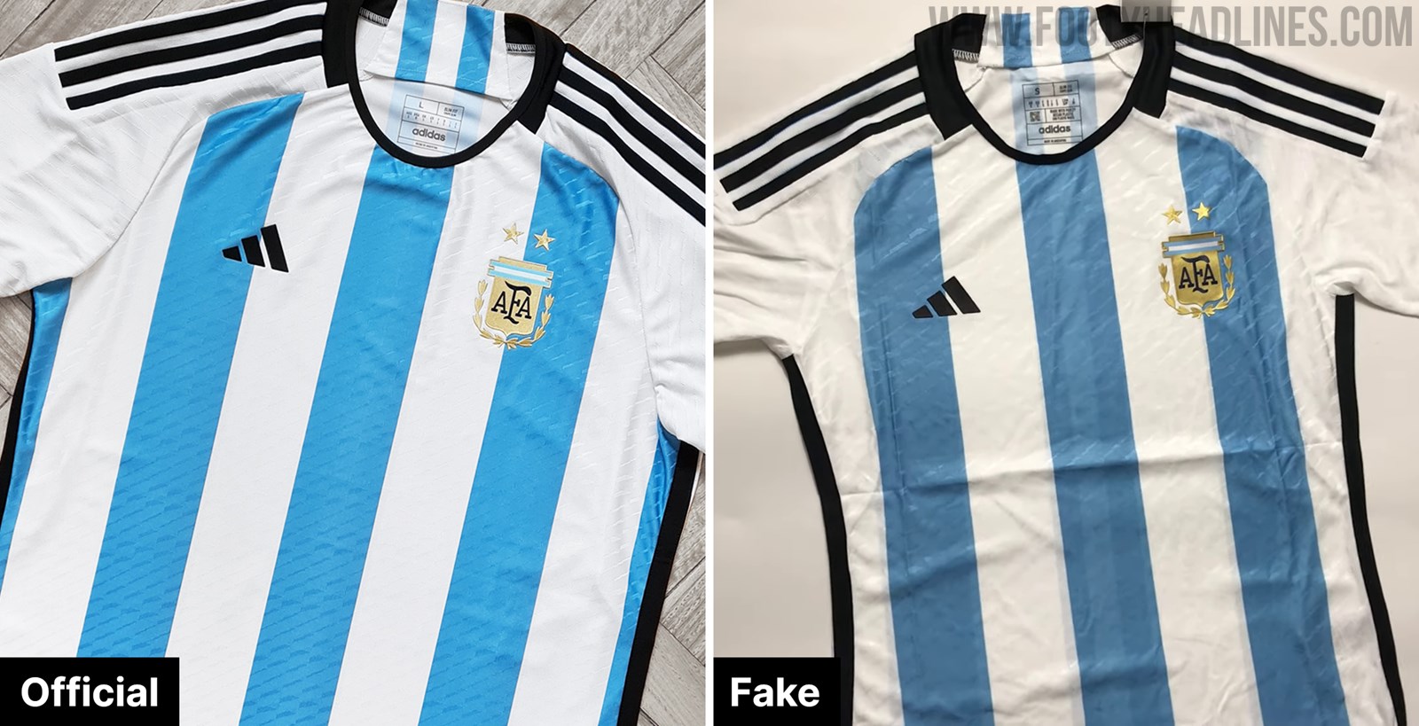 How to tell if your new world cup jerseys are counterfeit？ Look closely at these three crucial details!