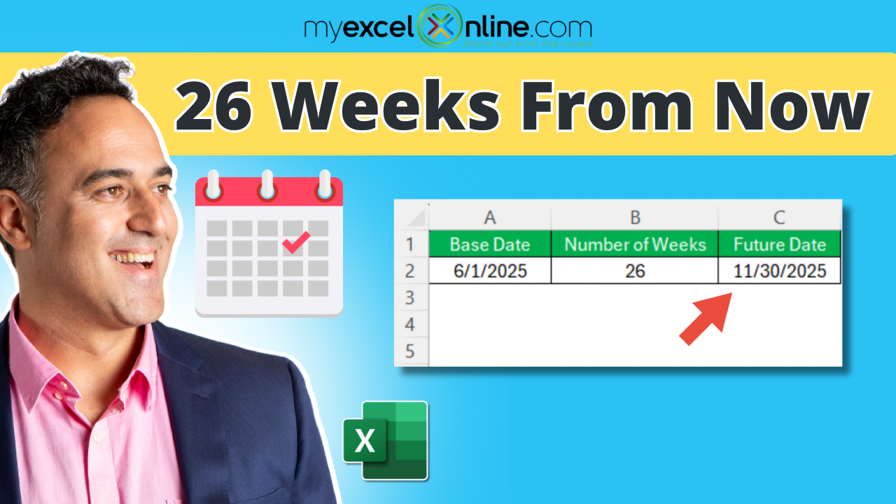 How to plan for 26 weeks from now？ Follow these simple steps!