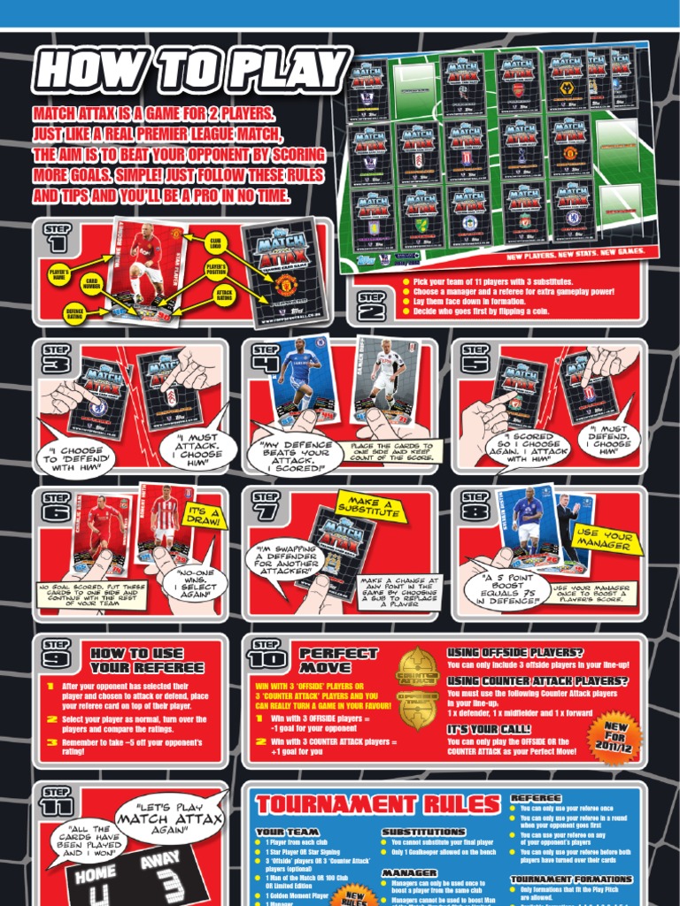 How to play Card Match Attax? Here are 5 tips for beginners!