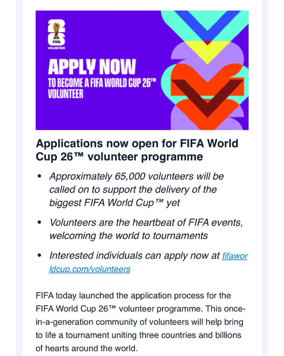 Volunteer World Cup Jobs! (Apply Now)
