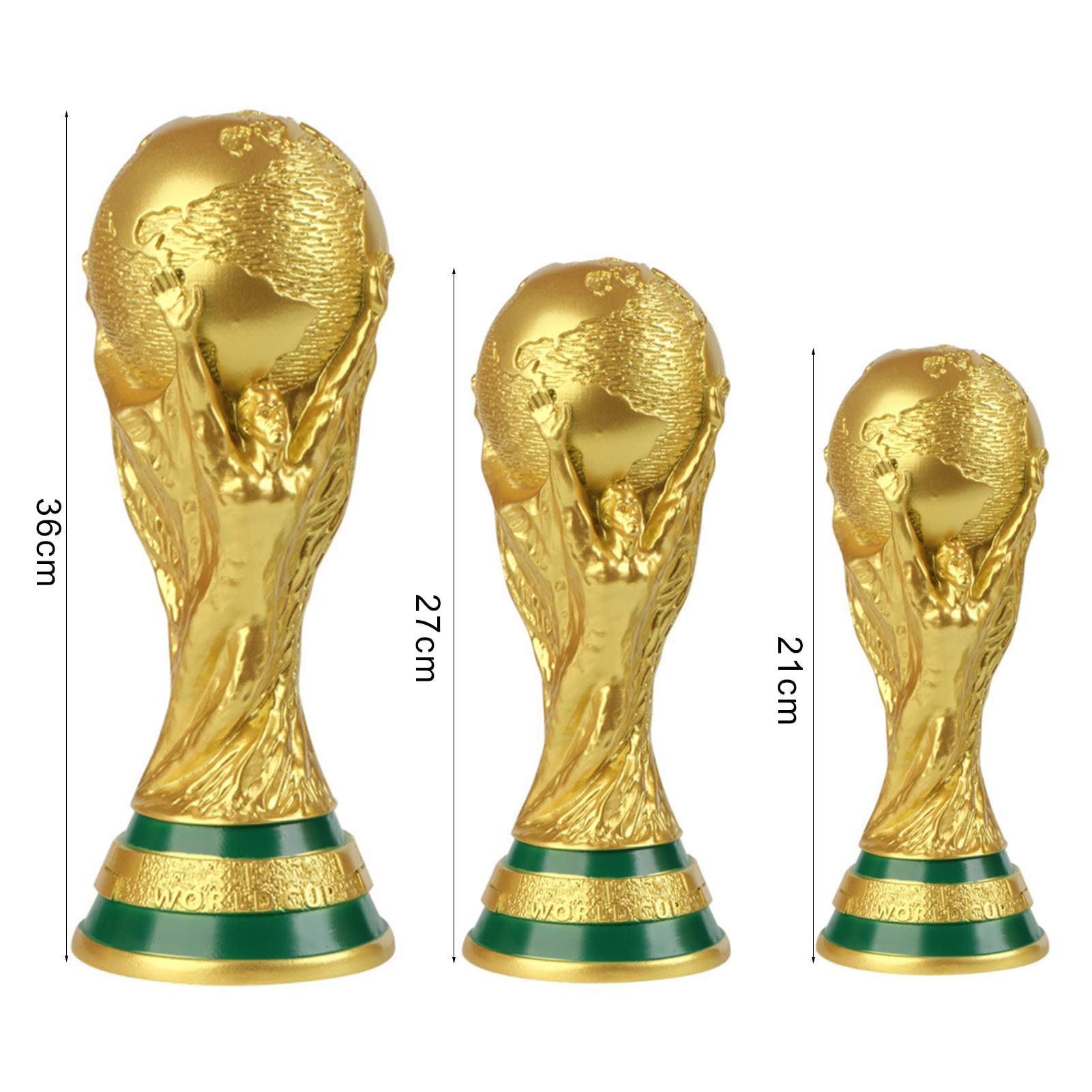 What is the best world cup soccer trophy replica size？ We compare the full size and mini versions!