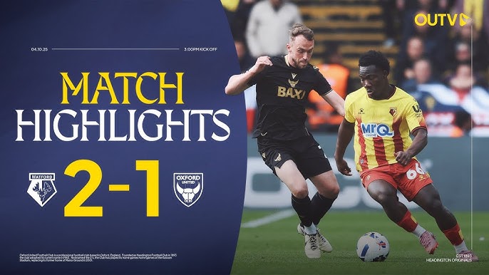 oxford utd vs watford next game time: Find out the official kick-off date and exact time!