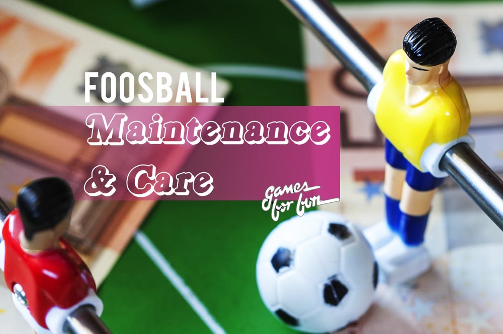 Does game table football require maintenance? Essential tips to keep your table running smoothly!