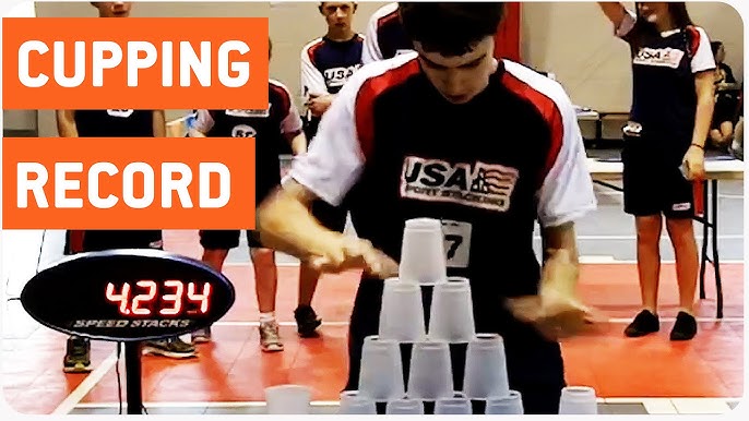 I Want to Get Faster Than the Current world record for stacking cups Holder; What Simple Drills Should I Immediately Start Doing？